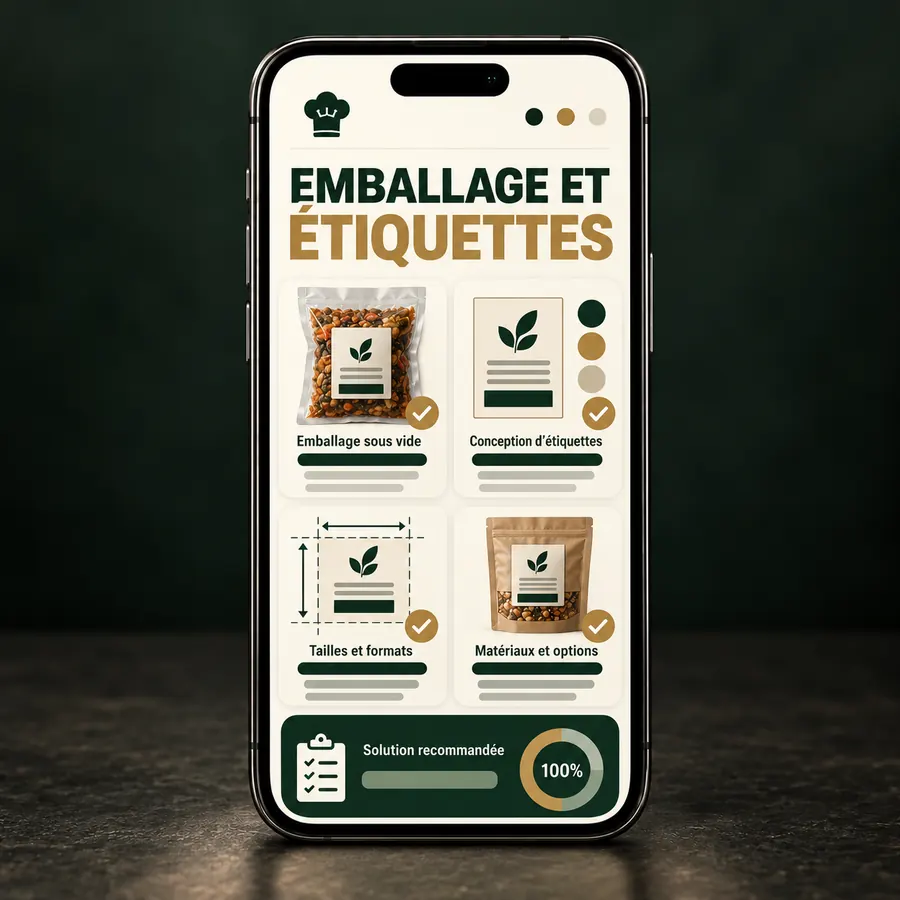 Bonus Emballage et étiquettes